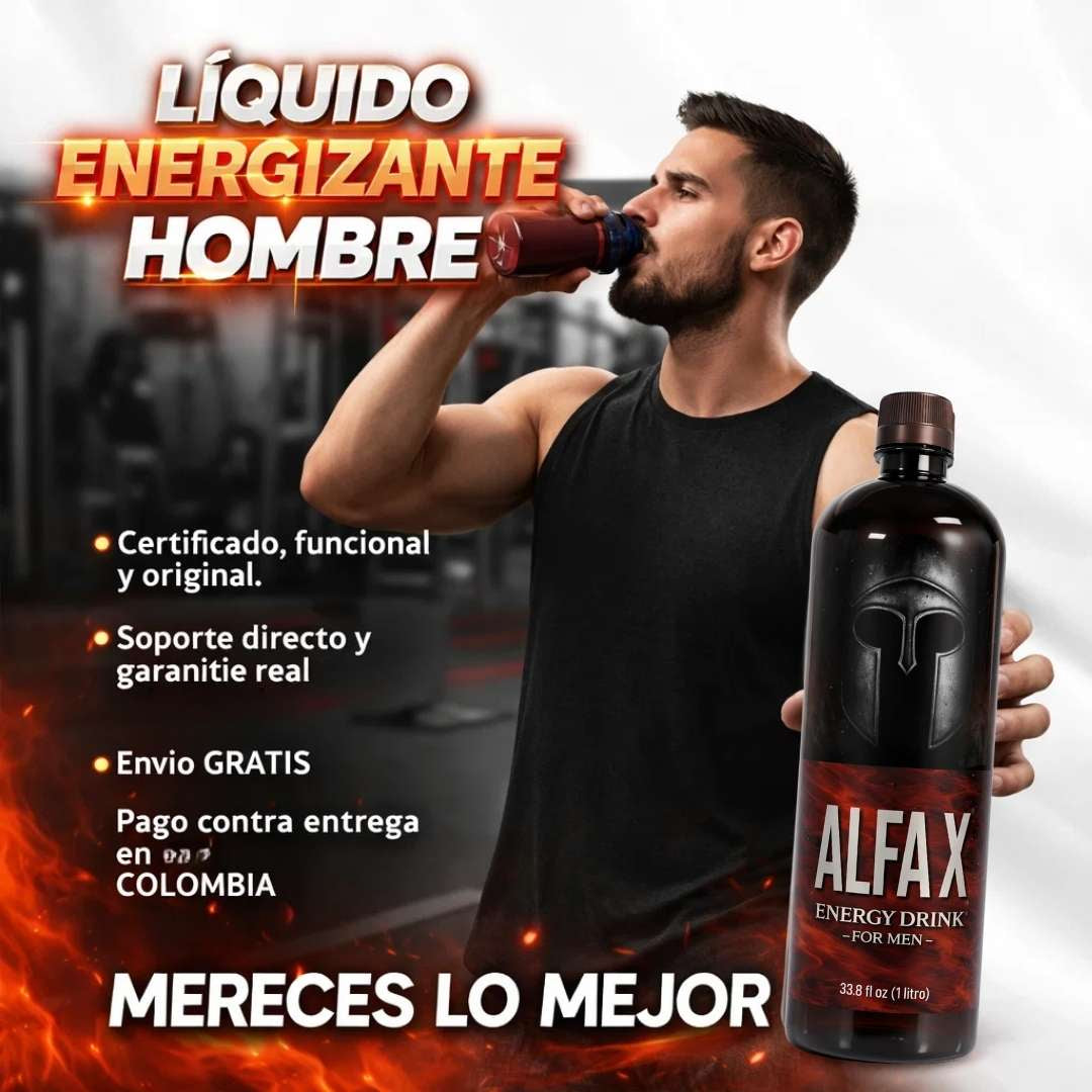 2×1 Liquido Energizante Hombre