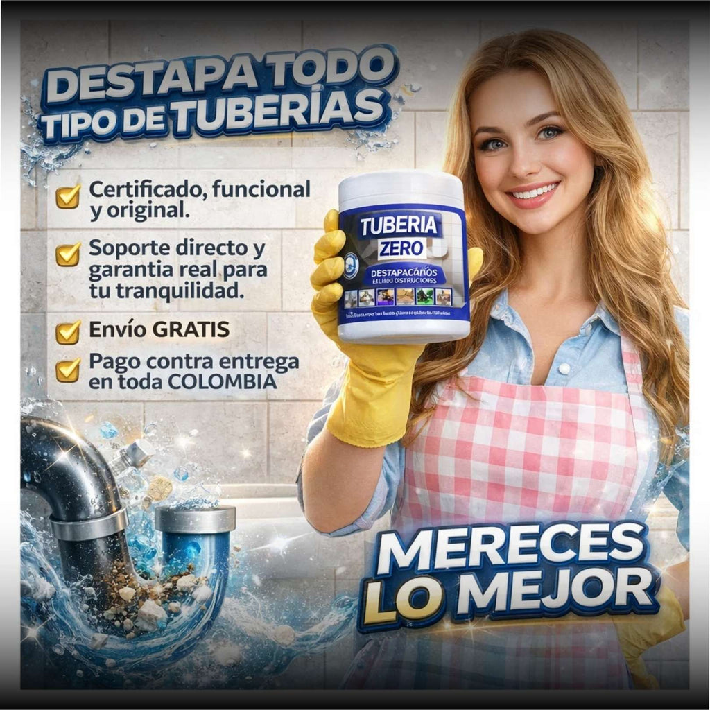 2×1 Destapacaños Tuberia Zero