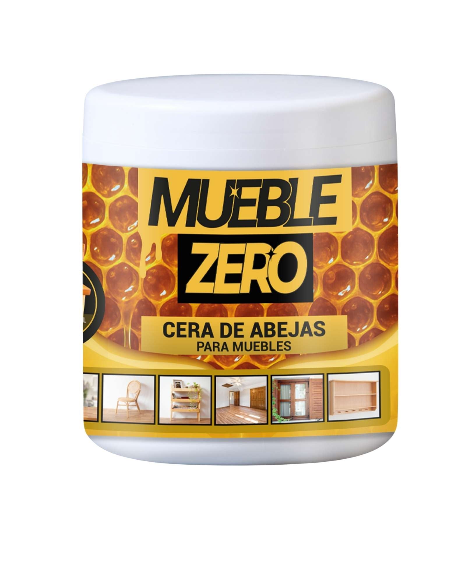Cera de Abeja para Madera MUEBLE ZERO