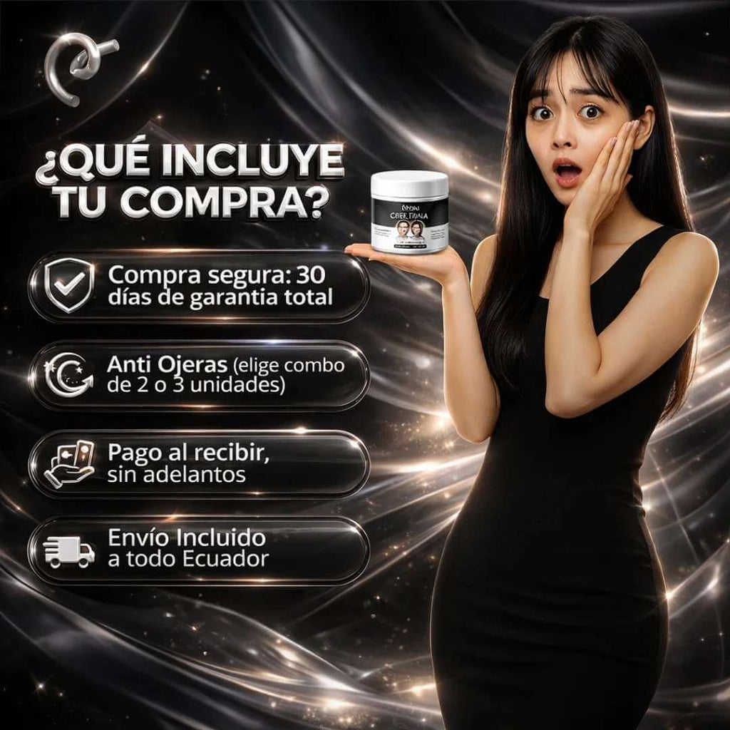 Crema Anti Ojeras -Elimínalas al 100