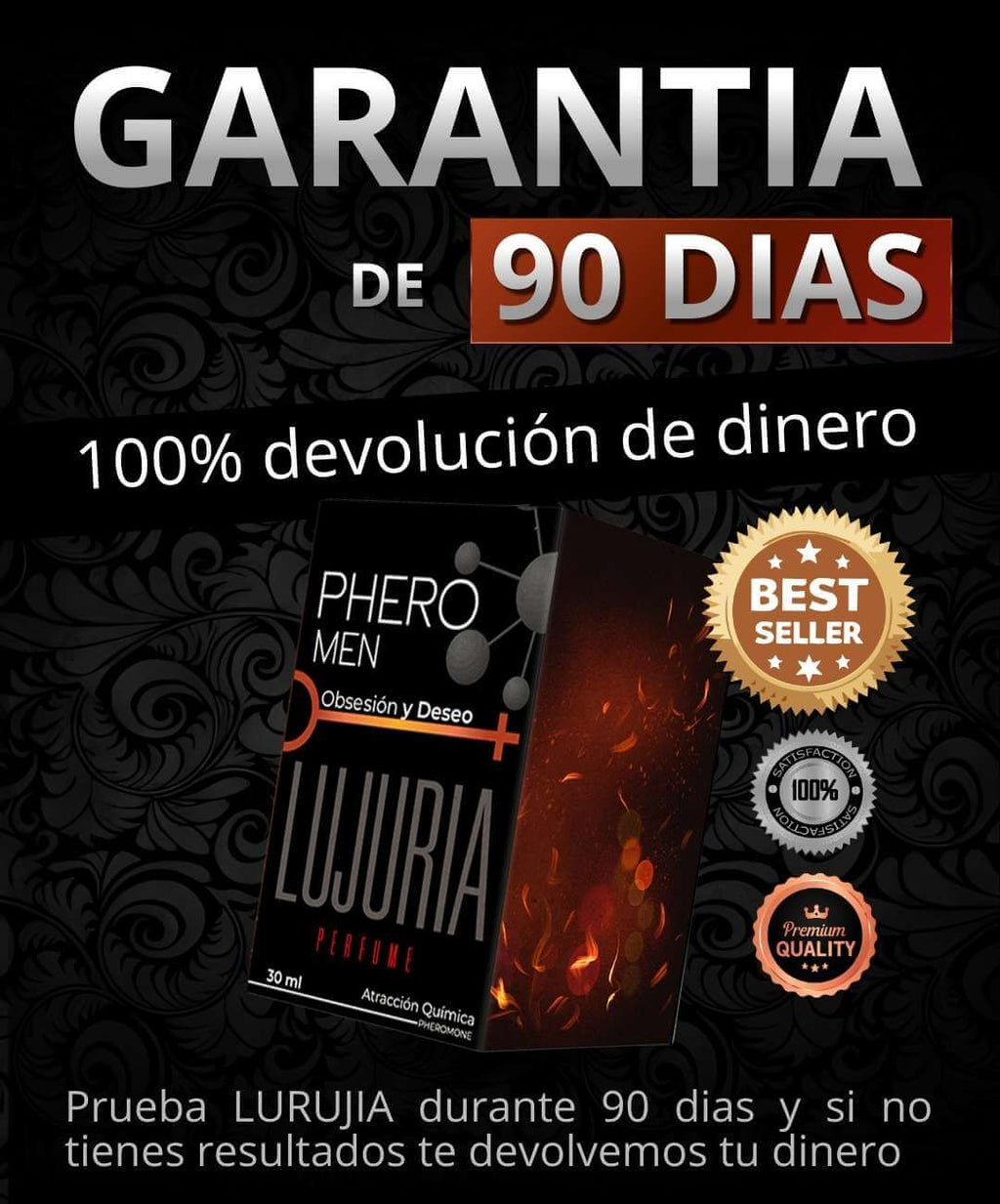 Pheromen Lujuria con 100% Feromonas