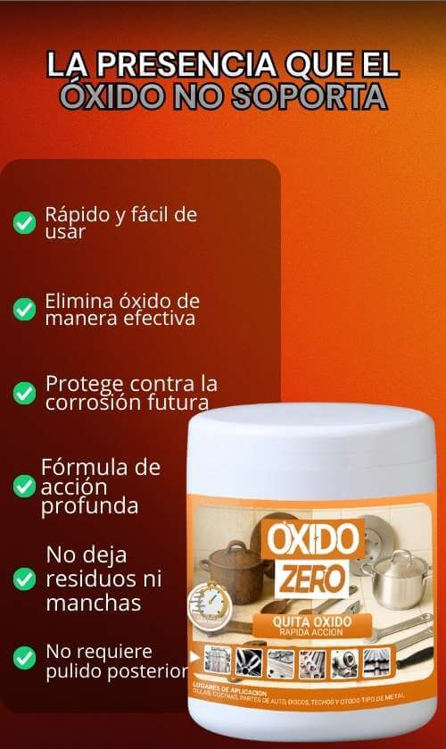 Oxido Zero - No mas Oxido